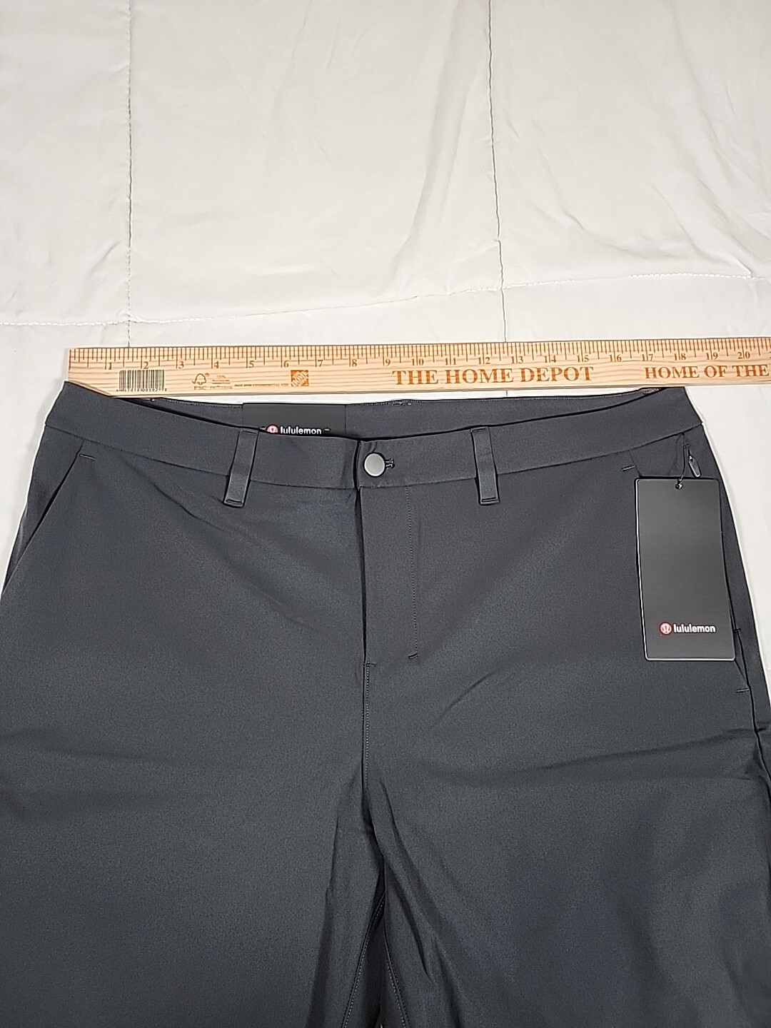 36×32 Lululemon ABC Trouser Classic Fit Warpstreme Color Obsidian New With Tags