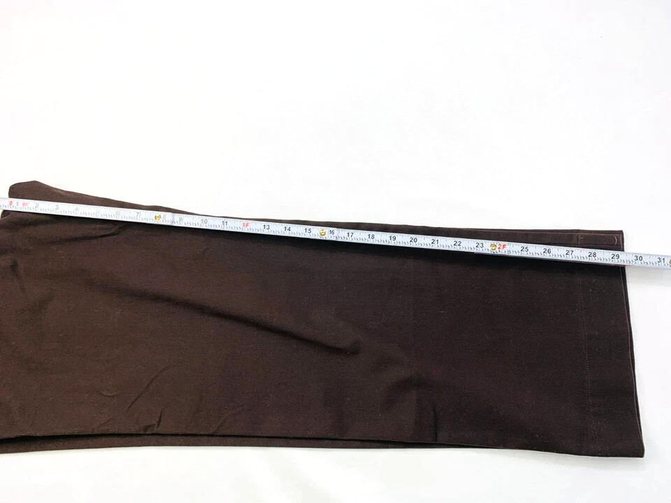 Merona Brown The Ultimate Khaki Nanotex Fabric Relaxed Size 12 Pants NWT