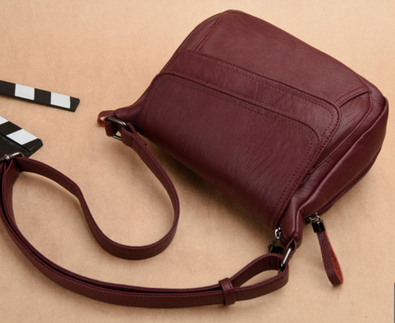 Women Leather Bag Purse Shoulder Handbags Tote Messenger Satchel Cross Body