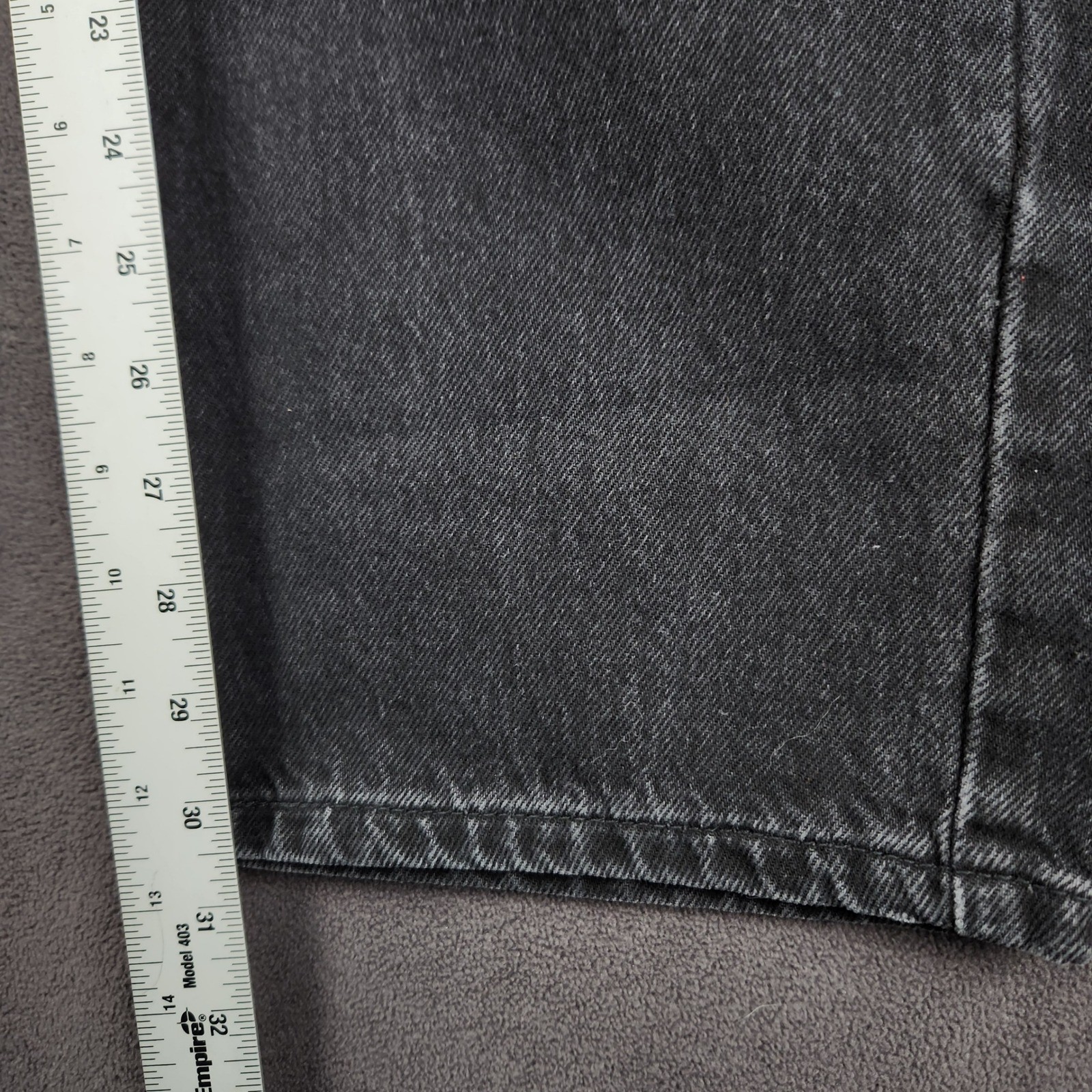 Levis 565 Jeans Mens 29×32 Faded Black 97 Loose Straight Denim A7221-0005 NEW