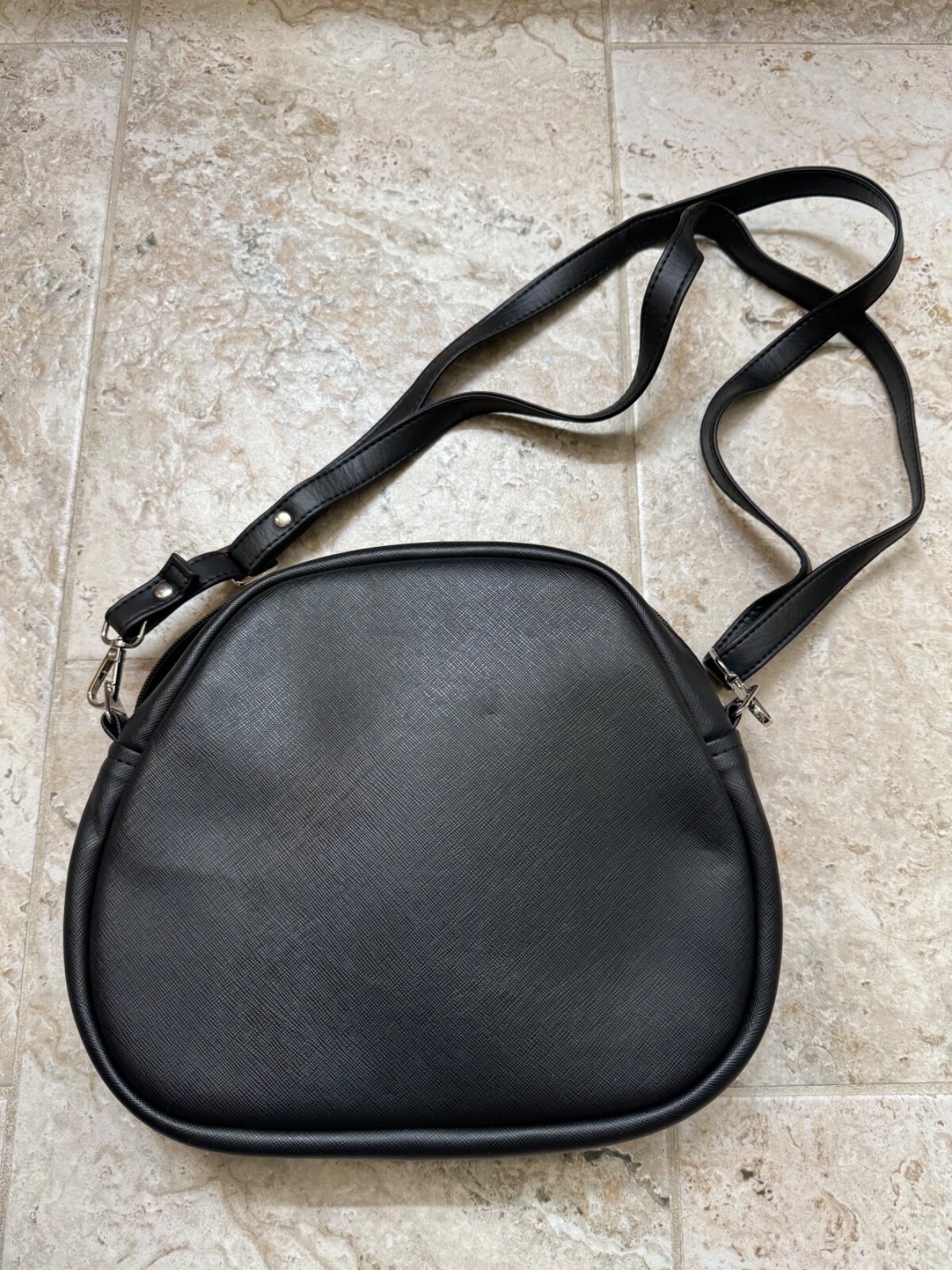 Rock Sand Sews Black Glitter Halloween Pumpkin Bag Purse