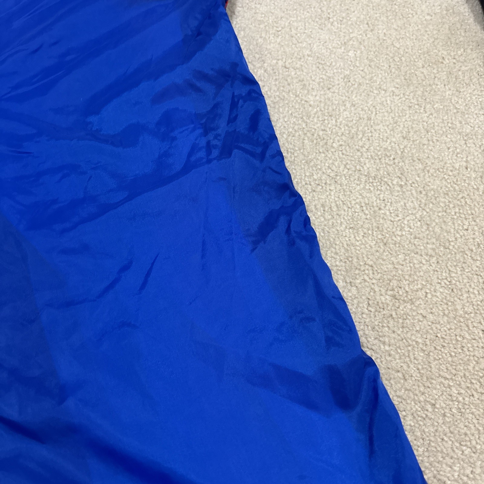 VINTAGE Blue Members Only Wind Pants Trackpants Mens Size XL w/drawstring waist