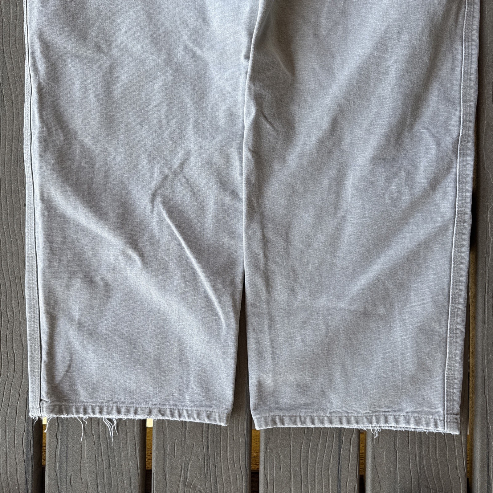 Carhartt MENS 42×29 B11 DES ‘Desert’ Canvas Dungaree Carpenter Work Pants USA