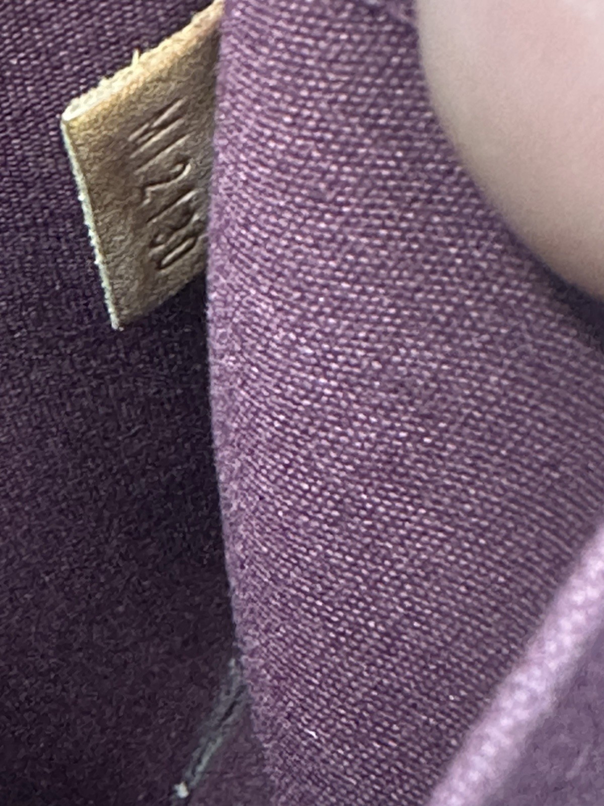 LOUIS VUITTON Alma GM Monogram Vernis Amarante (Burgandy) Bag