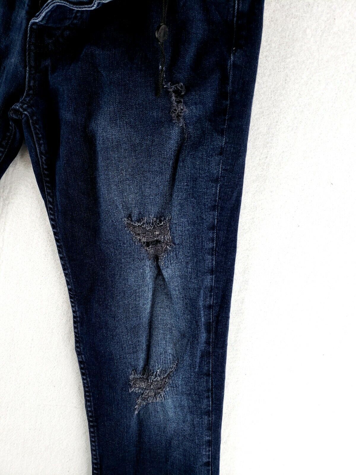 Denim Co. 30×32 Slim Fit Jeans Stretch Denim Dark Wash Button Fly Skinny Modern