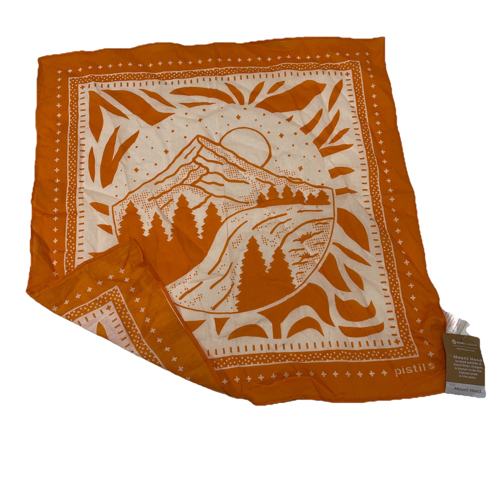 Pistil The NeighborHood Collection Bandana Mount Hood OS
