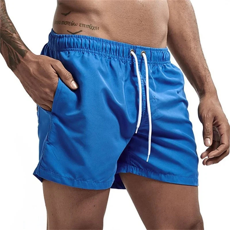 Men’s Quick Dry Mesh Lined Swim Trunks Pockets Beach Gym Shorts Pants Wear Gift