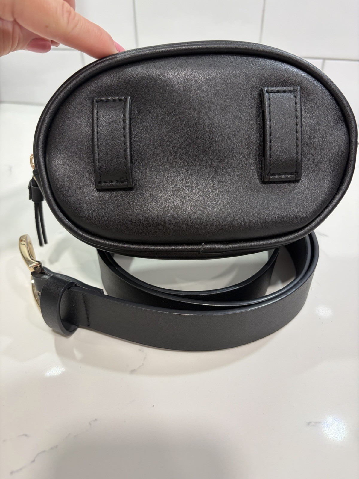 DKNY Leather Bum Bag