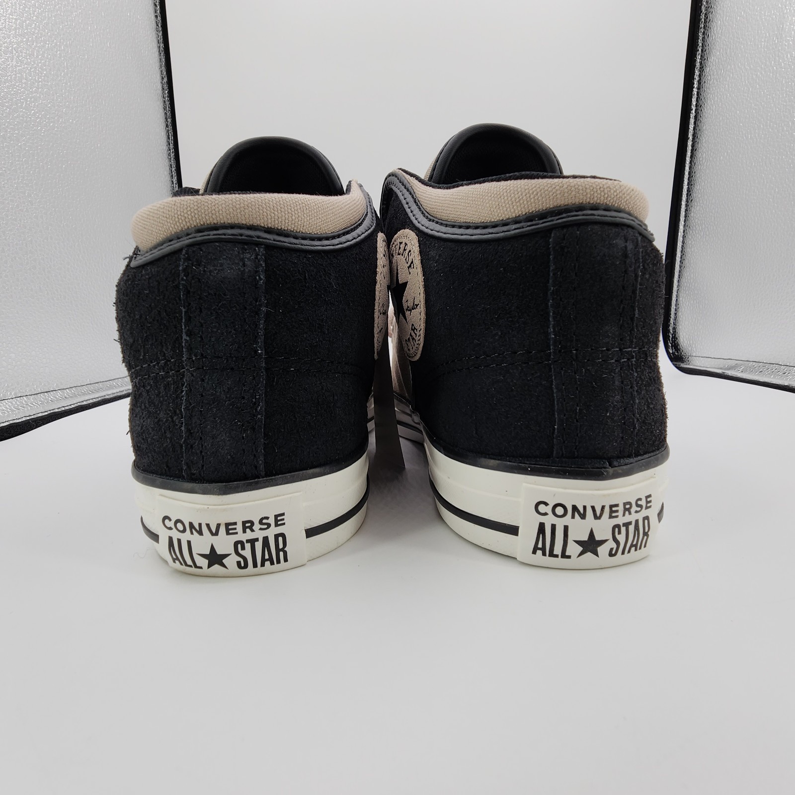 Converse Chuck Taylor High Street Mid Shoe Mens 8 / Womens 10 Grey Black NEW