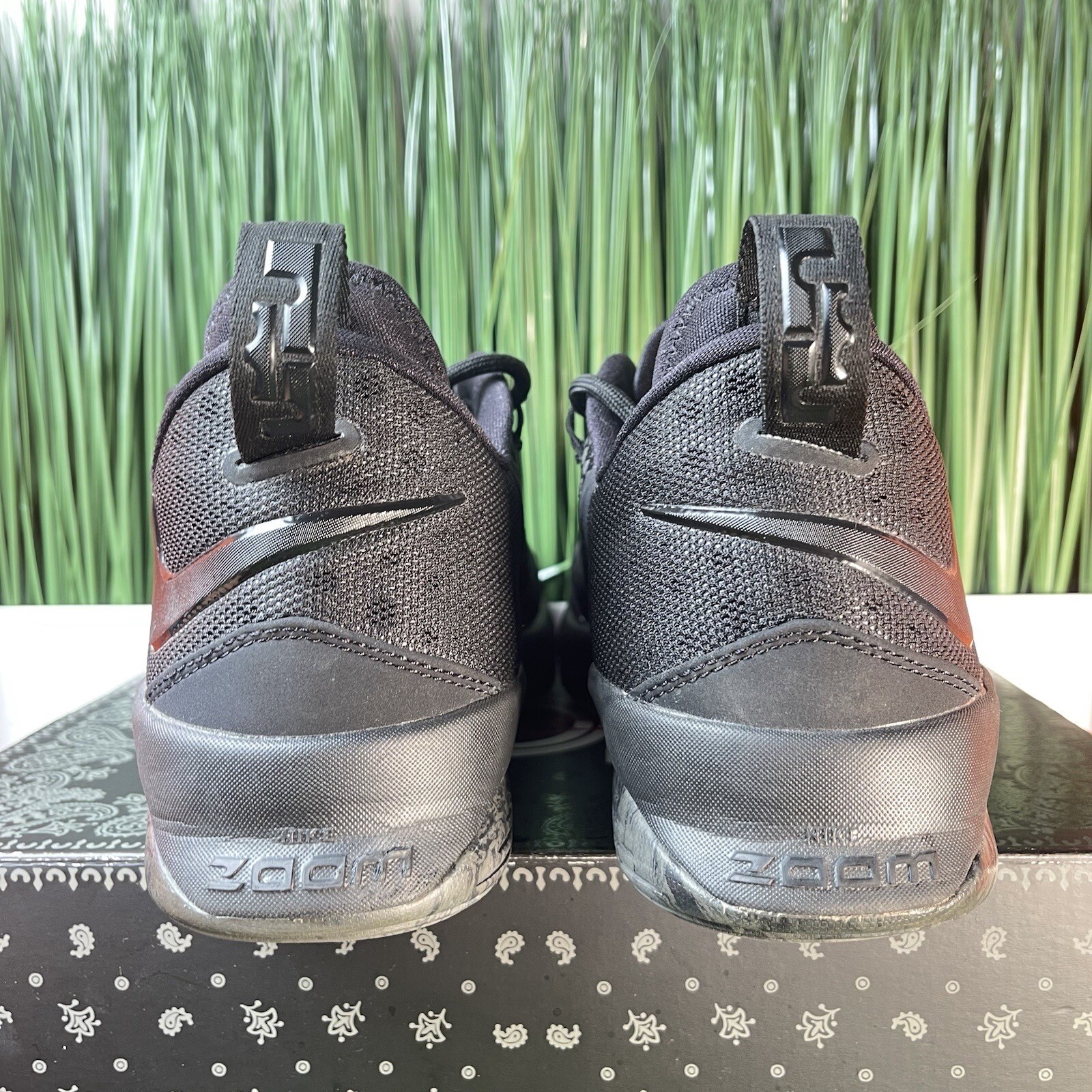 Nike Lebron 14 NBY Triple Black Mens Basketball Shoes 878636-002 Size 10