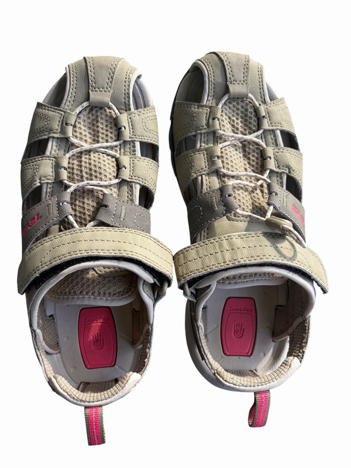 Teva Forebay Hiking Shoes/Sandals Olive Green Size 7