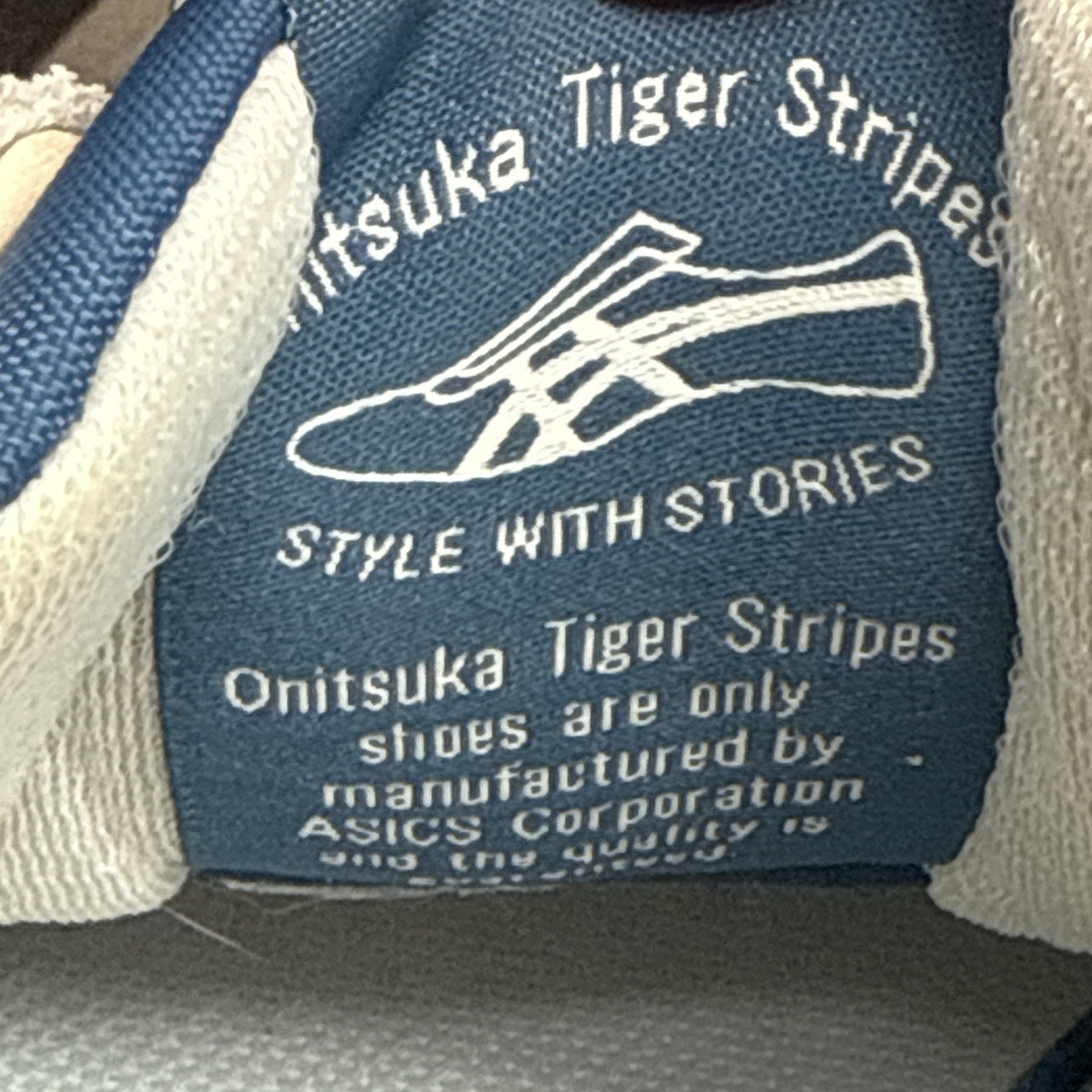 Onitsuka Tiger Serrano 1183B400 Mens 11 Mako Blue Cream New Sneaker F460422