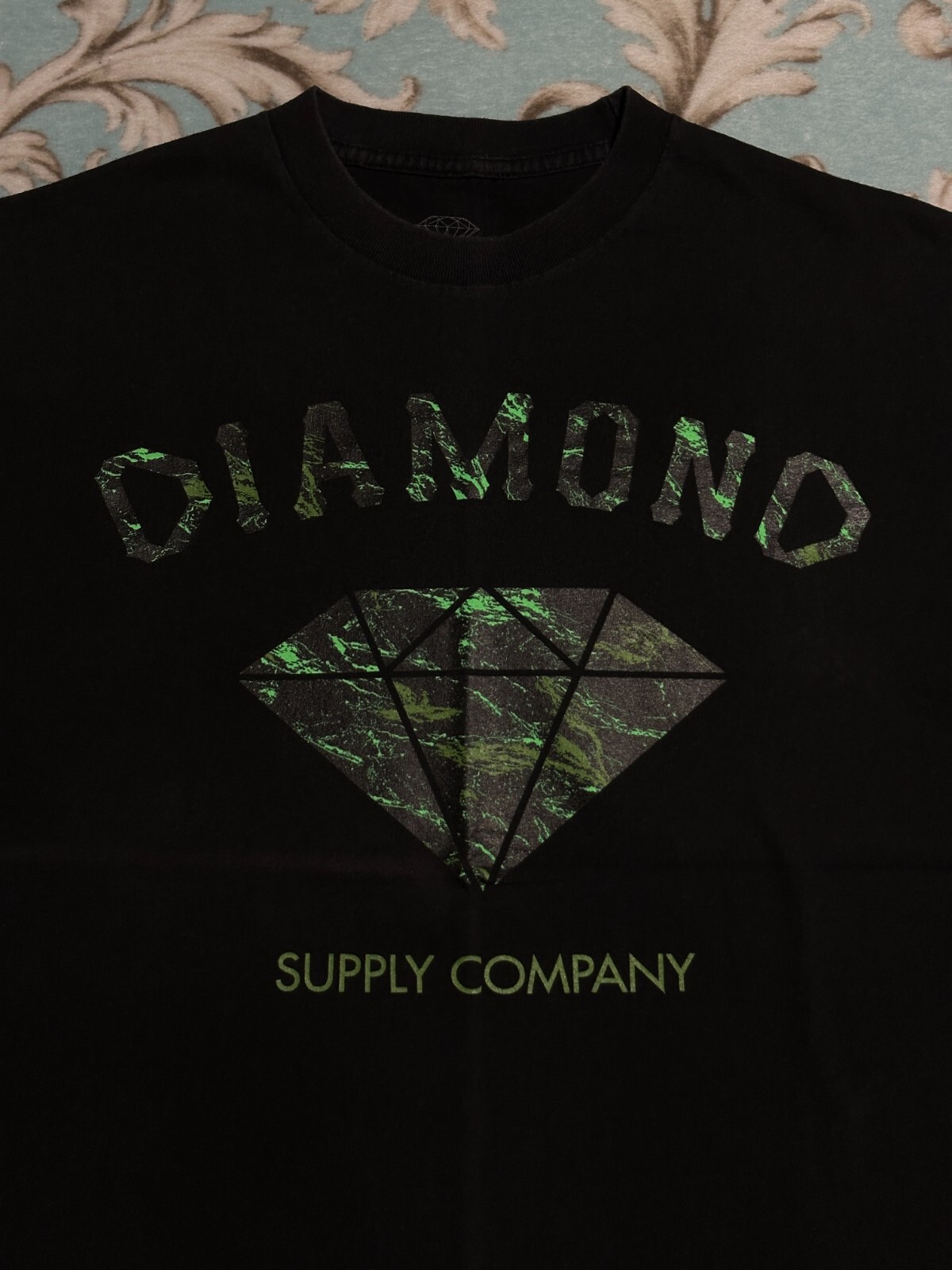 VINTAGE DIAMOND SUPPLY CO JERON WILSON T-SHIRT (XL) (BLACK) DVS SHOES MATCH
