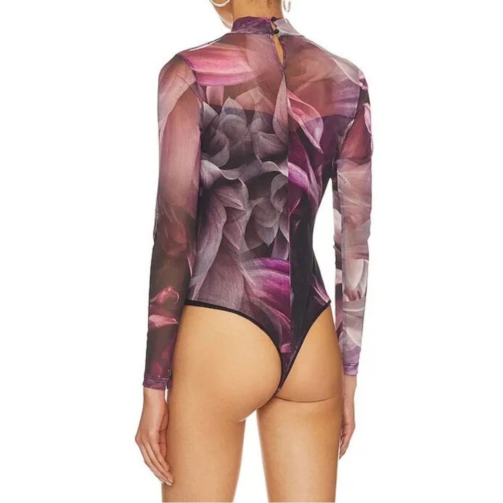 AllSaints Elia Margeaux Bodysuit in Black