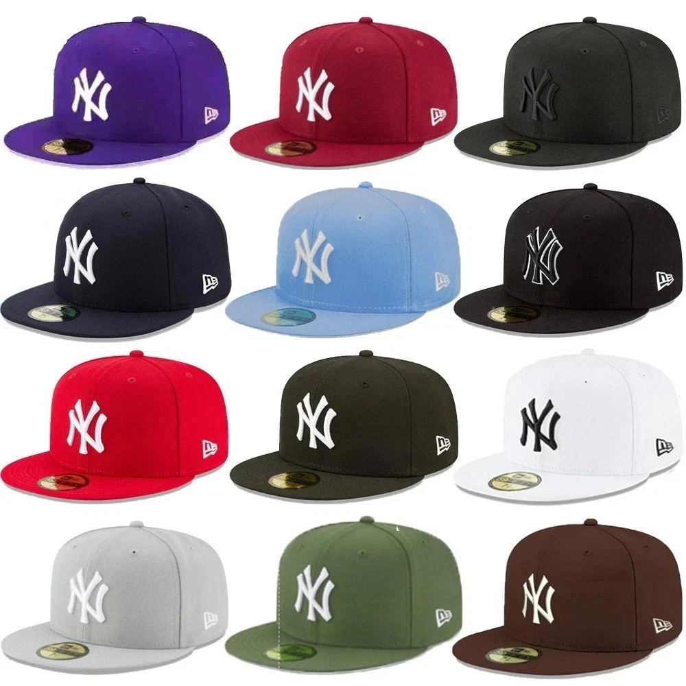 York Yankees Basic New 59fifty Fitted Hat NY Baseball Era Men’s Cap MLB Stitche