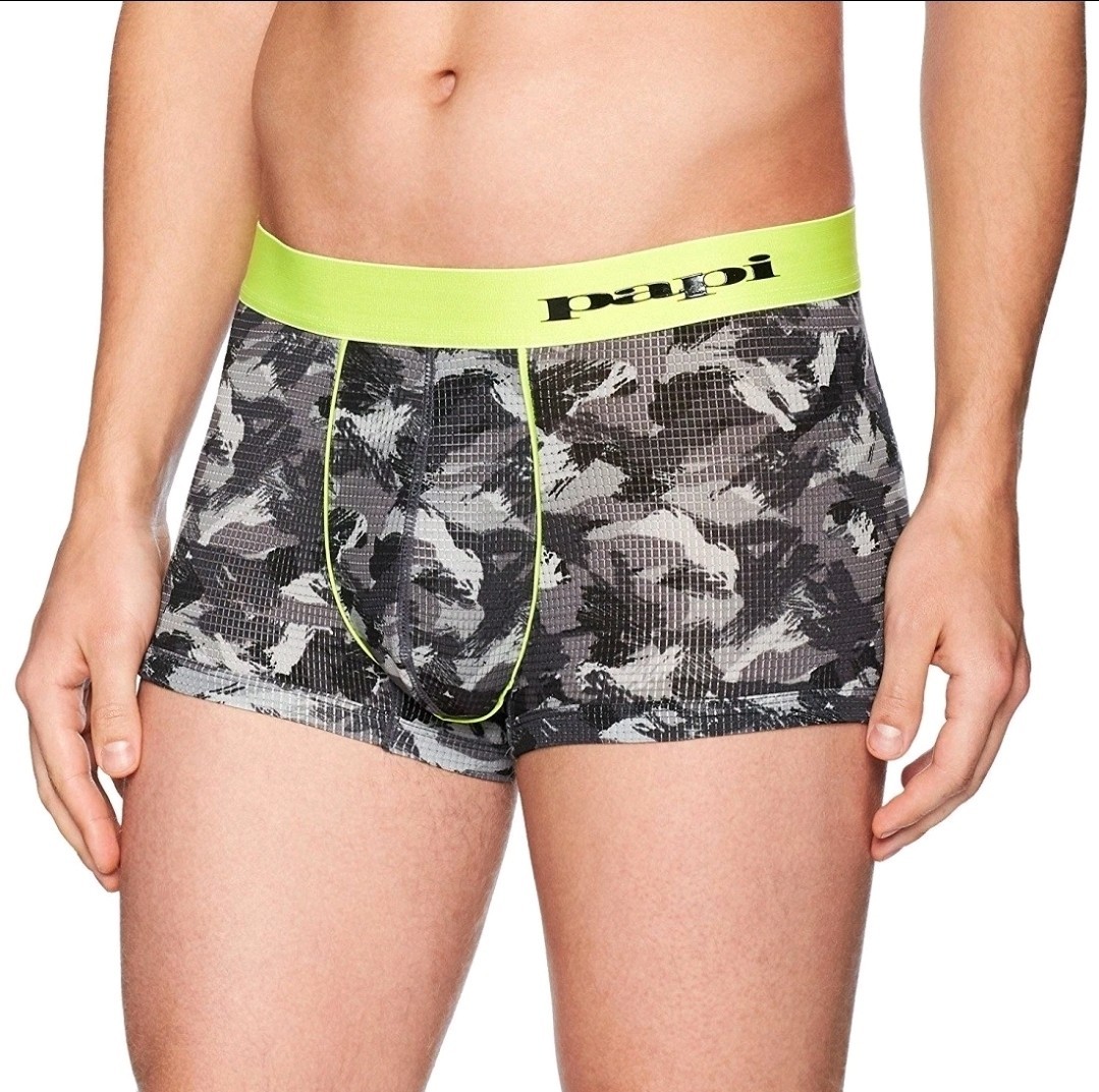 Papi Equipo Brazilian Men’s Catalyst Camo Brazilian Trunk Underwear Size: XL