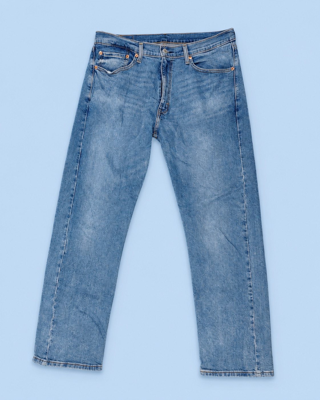Levi’s 505 Regular Fit Jeans Men’s W36 L32 Blue Denim Straight Leg Classic