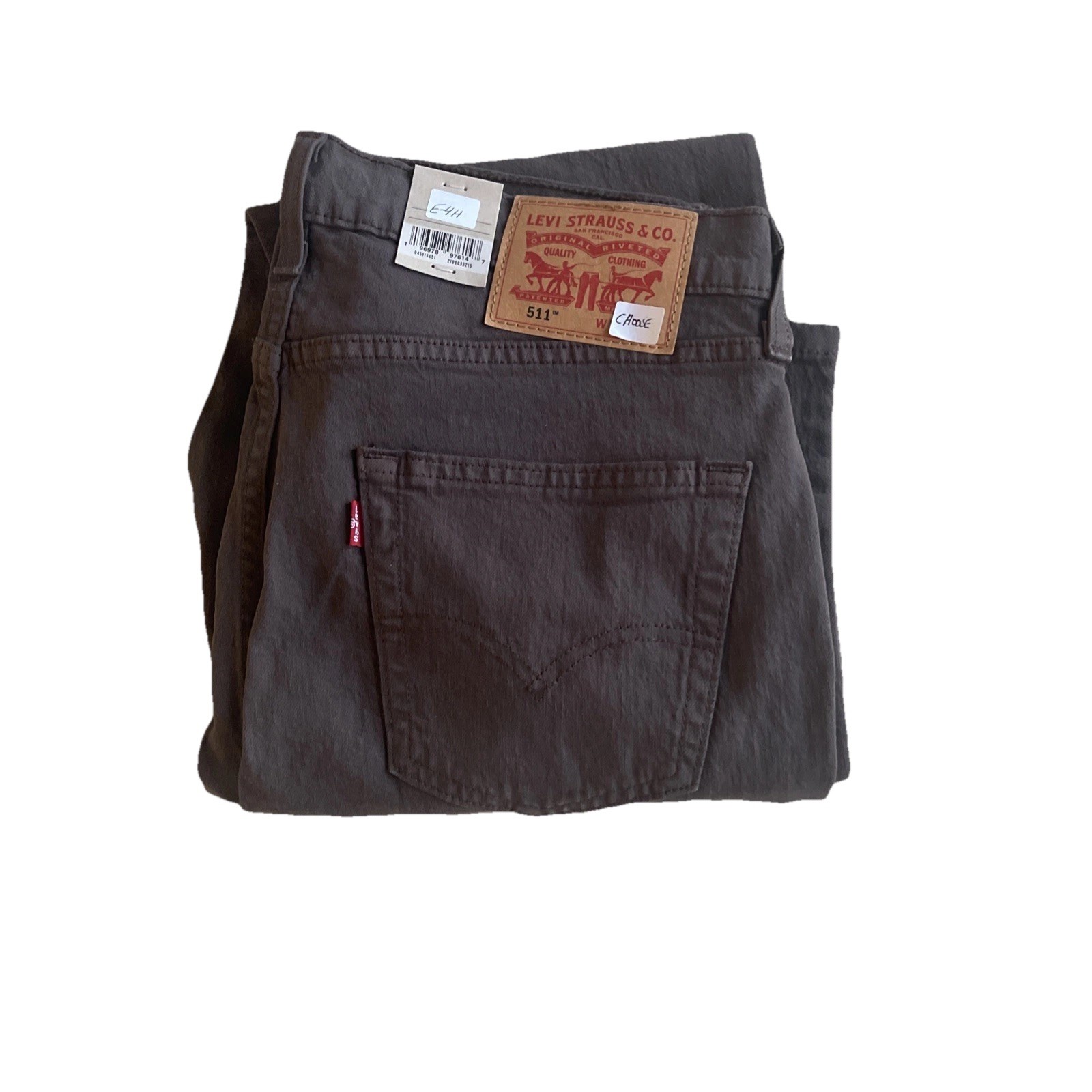 LEVI’S 511 SLIM FIT-STRETCH BROWN, VARIOUS SIZES CHOOSE