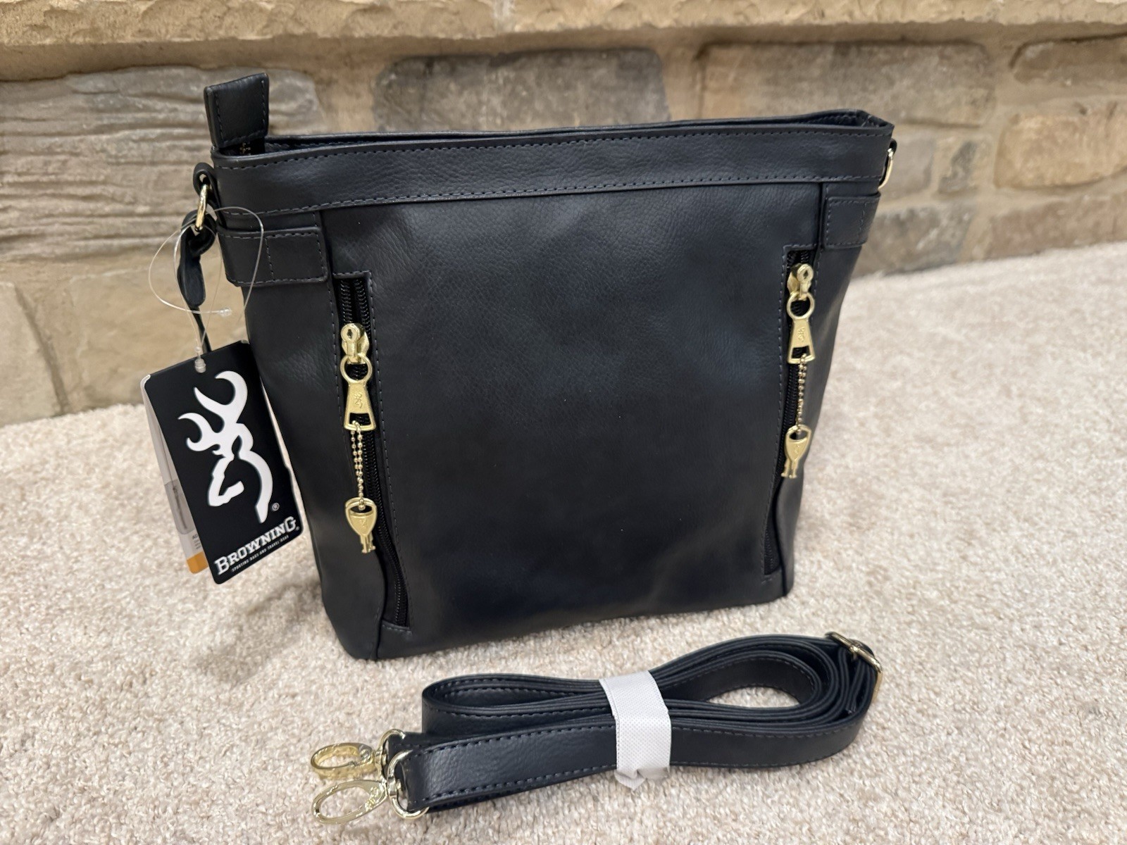 Browning Catrina Cross-Body Concealed Carry Handbag Black