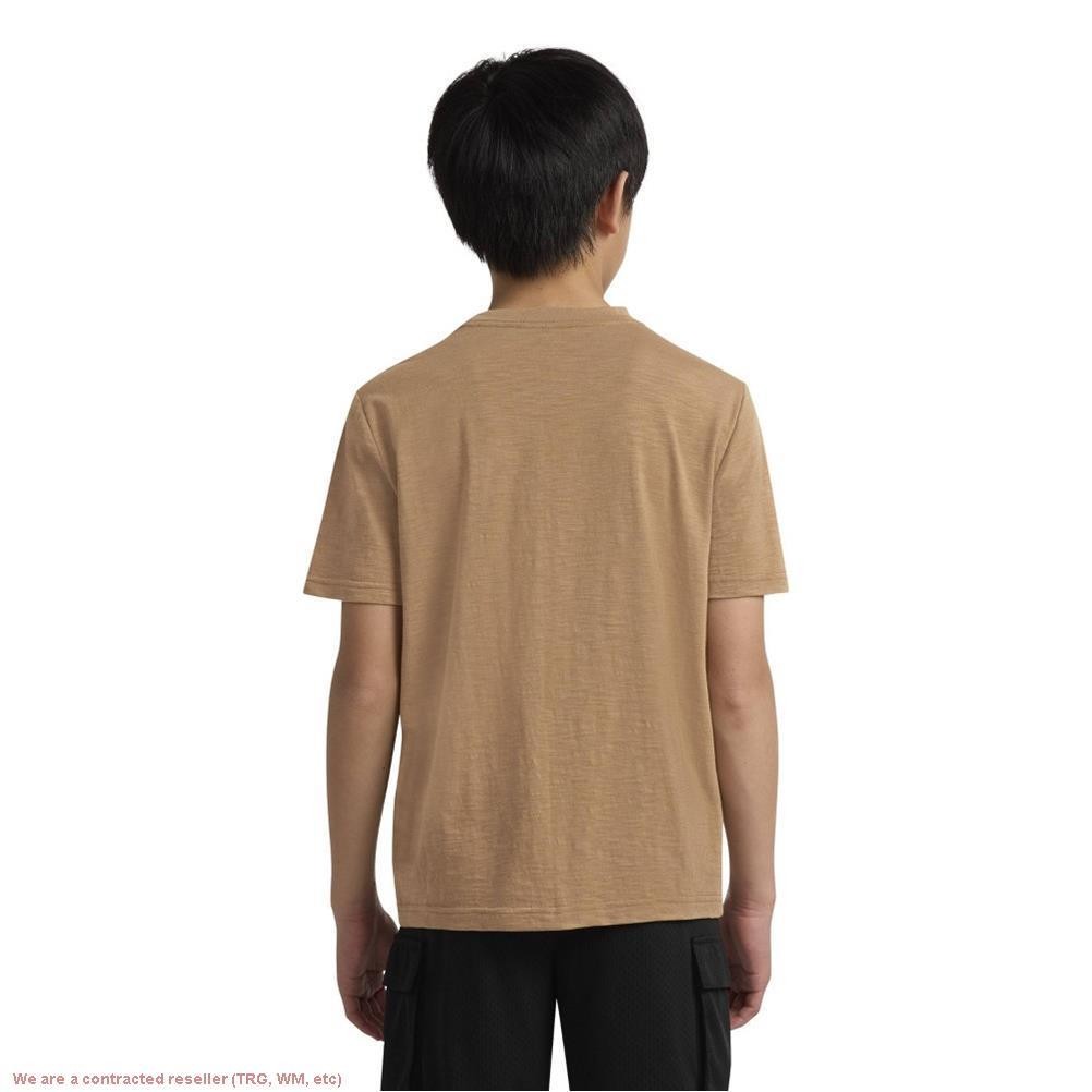 Converse Boys’ Short Sleeve Pocket Logo T-Shirt – Tan M *SEE DEAL!!!*