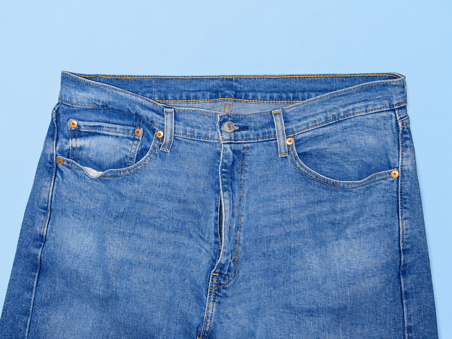 Levi’s 505 Regular Fit Jeans Men’s W36 L32 Blue Denim Straight Leg Classic