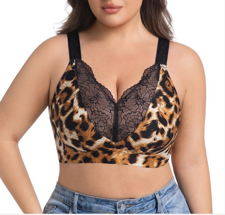 Women Bras Full coverage Seamless Lace Push up Thin Plus size Underwear 20781