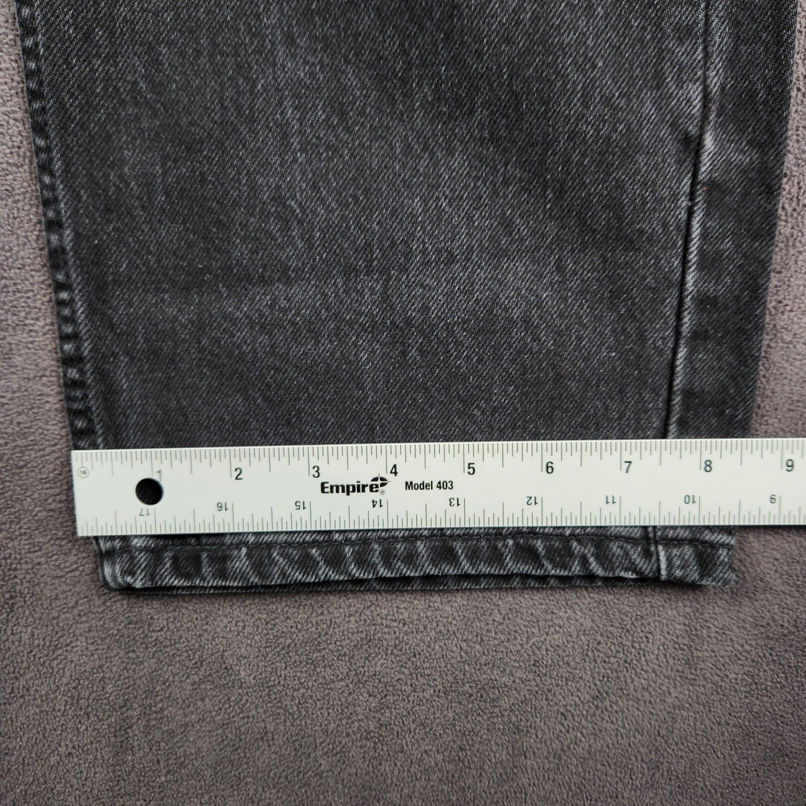 Levis 565 Jeans Mens 29×32 Faded Black 97 Loose Straight Denim A7221-0005 NEW
