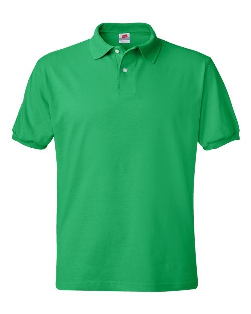 Hanes Men’s EcoSmart Jersey Polo 054X