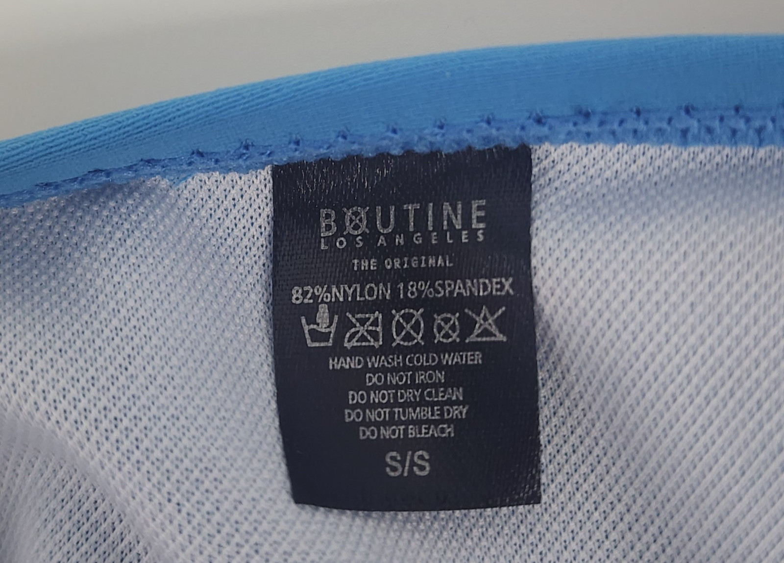 Boutine LA Bikini Bottom Women’s S Laguna Blue Stretch Swim