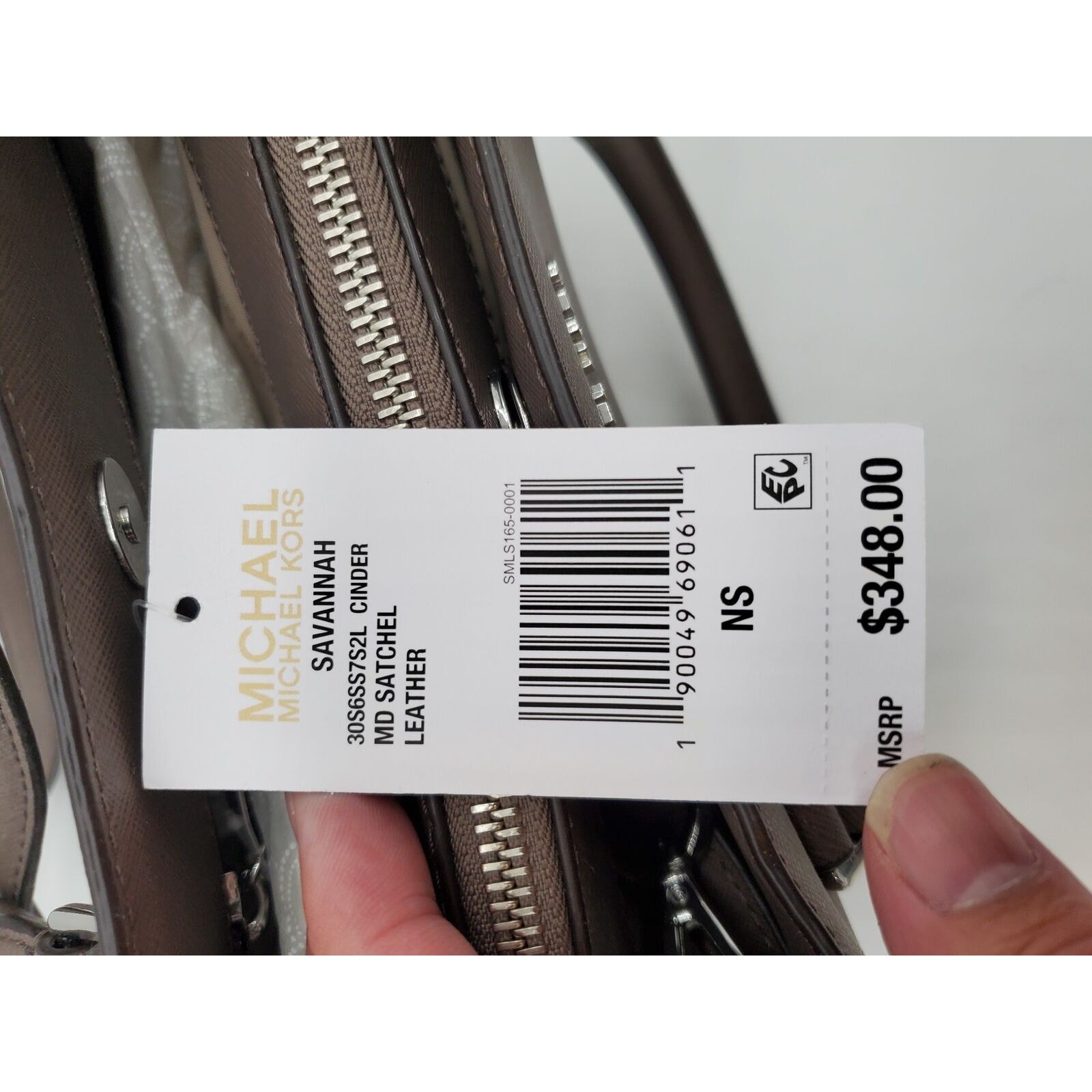 NWT MICHAEL KORS Savannah Satchel BAG – Camel