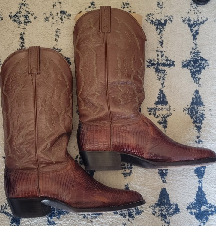 J Chisholm 5 Pairs Men’s Cowboy Boots Size 9 D Western Made In USA