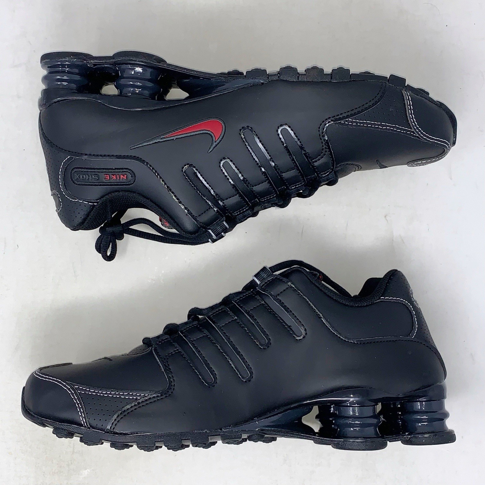 Nike Shox NZ Bred Black Sneakers, Size 9 BNIB 378341-017