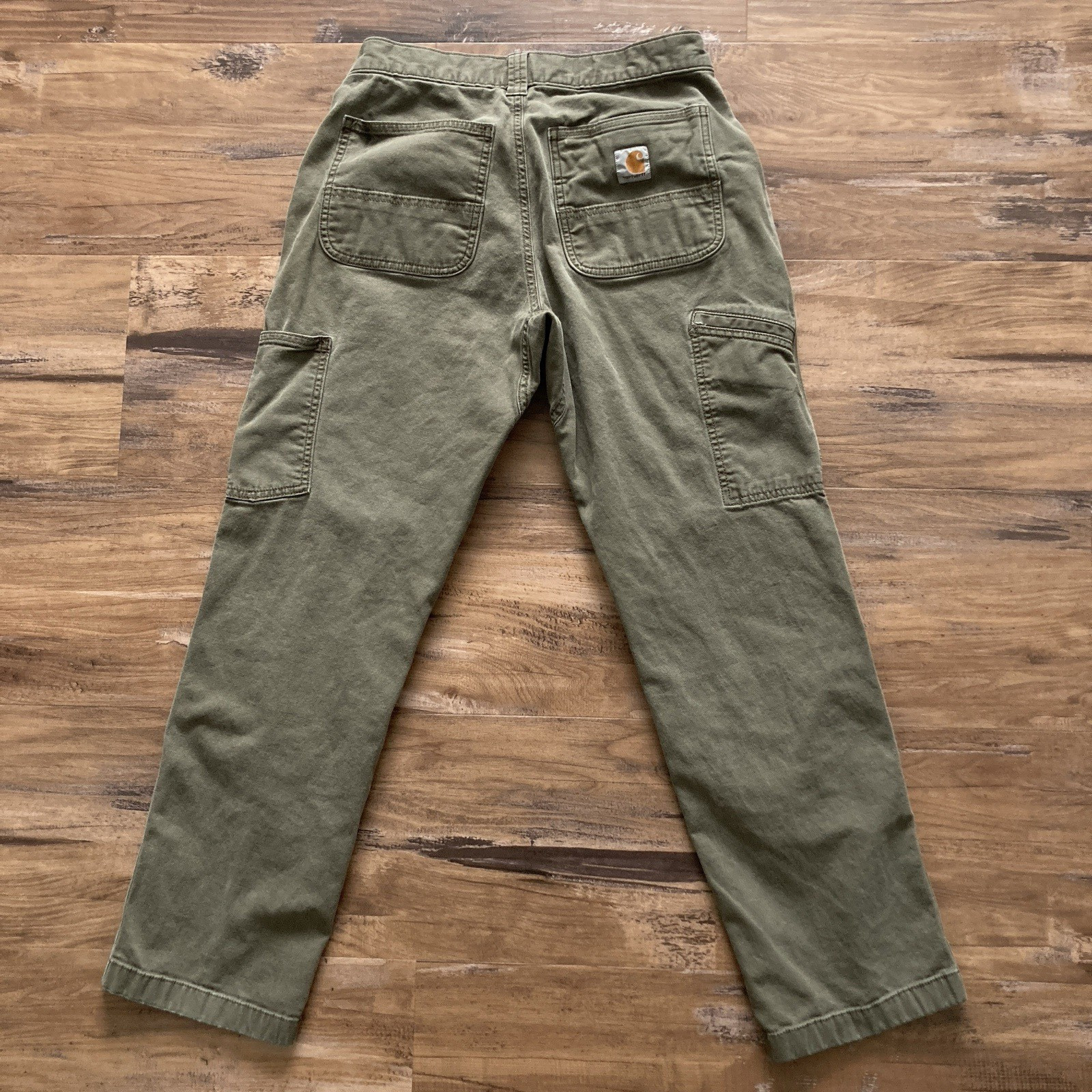 Carhartt Rugged Flex Double Knee Work Pants Men’s 30×30 (Fits 29×28) Distressed