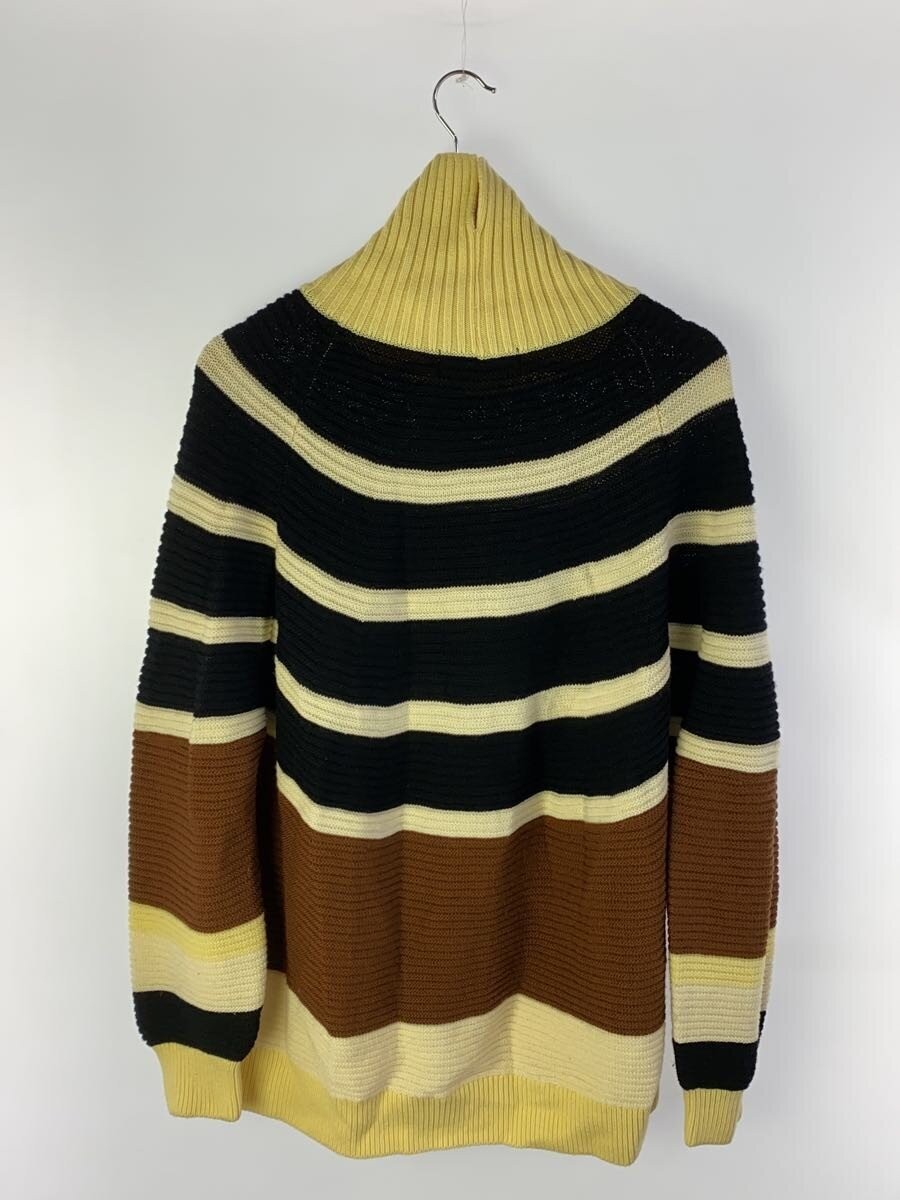CULLNI Knit Sweater (Thick) Size 2 Wool BRW Solid Color 20-AW-035