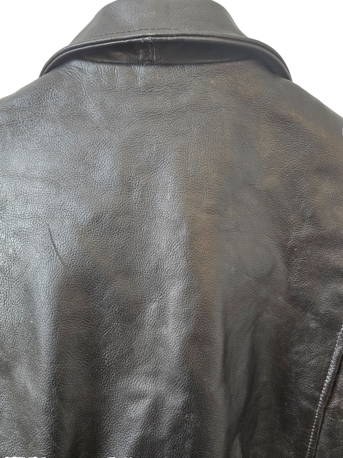 Harley Davidson Womens Small Black Leather Moto Biker Riding Jacket USA Zip YKK