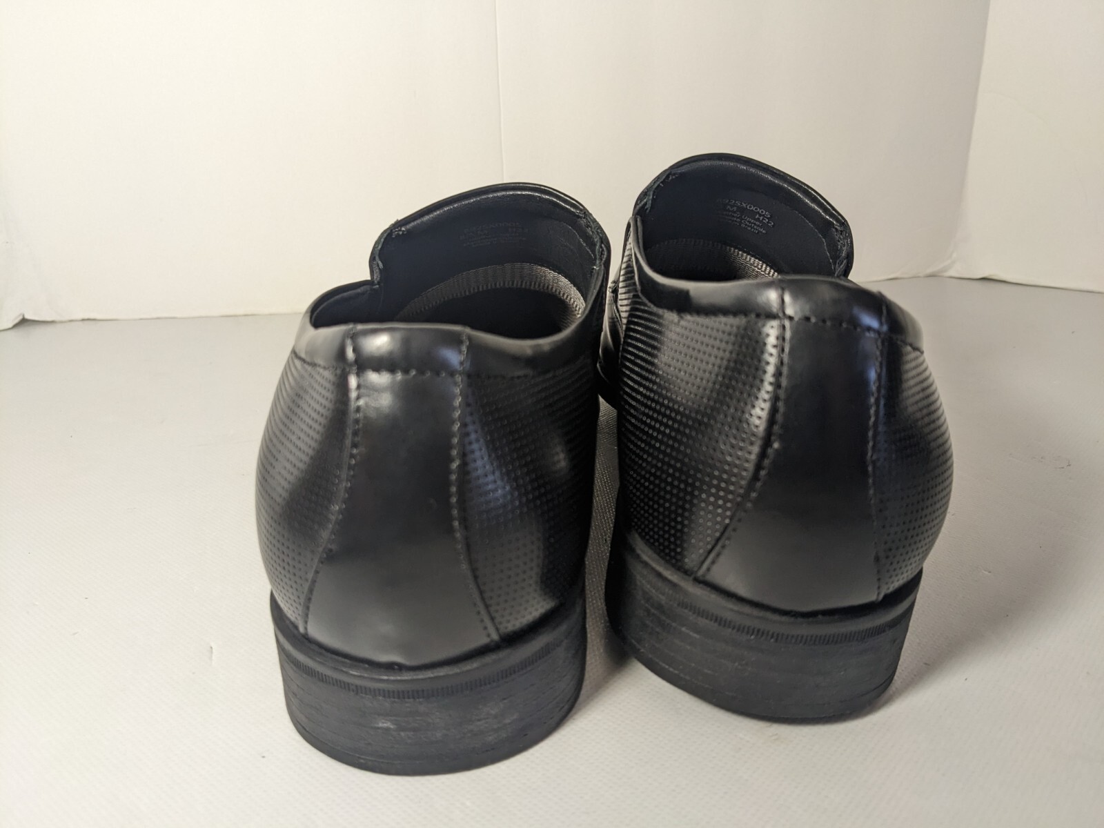 NEW- Men’s Size 10M Section X Leather Dress Shoes Slip-on (892SX0005) Black