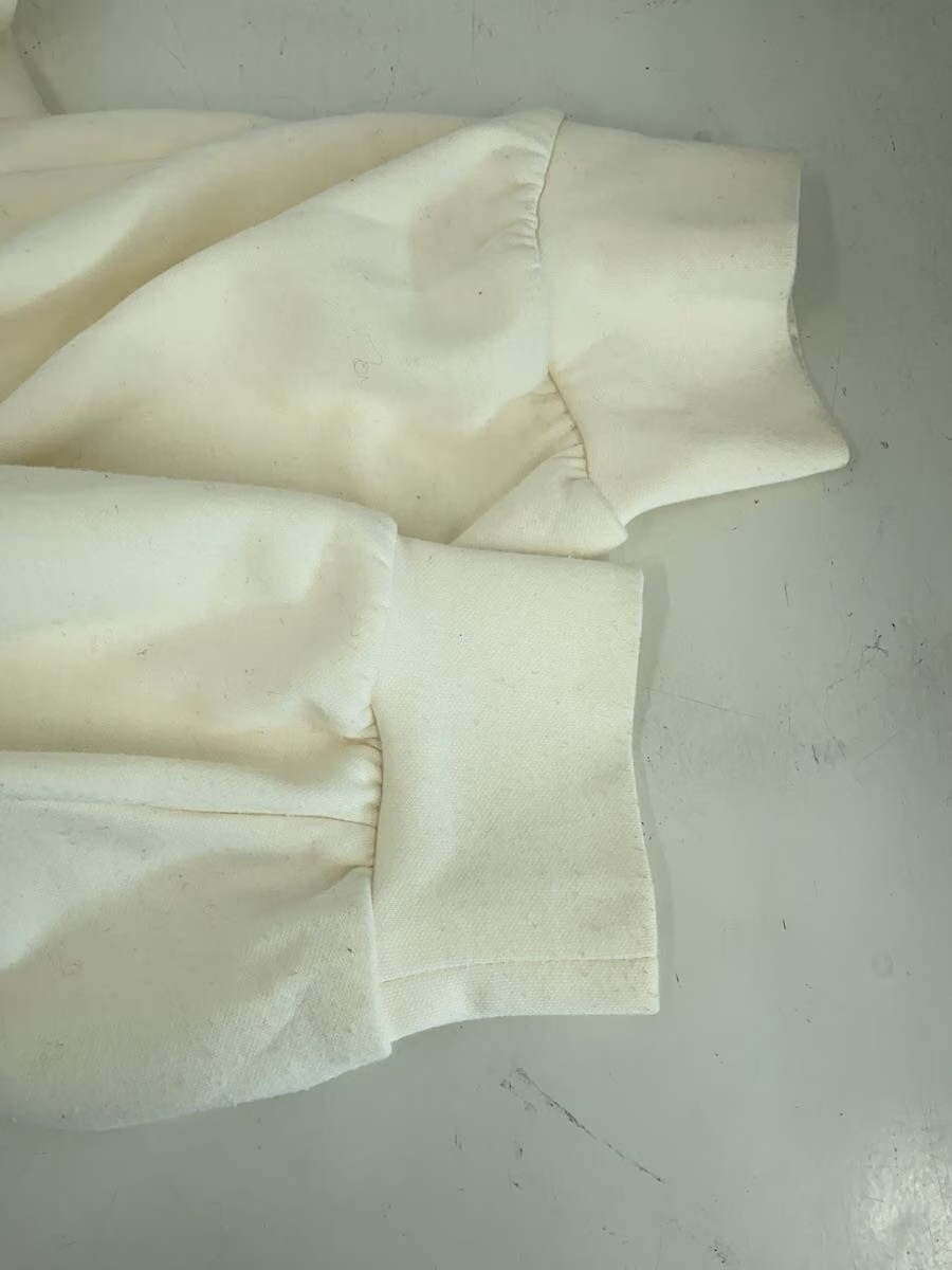 CULLNI Top, Size 1, Polyester, White, Solid Color, 22-SS-050