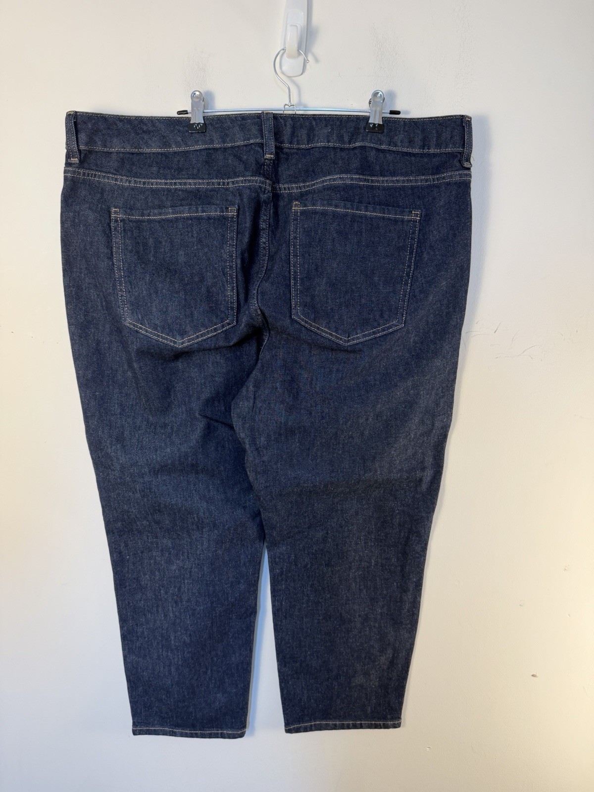 Marks & Spencer Women’s Cropped Slim Denim Jeans Size 20 Reg Indigo Blue New Tag