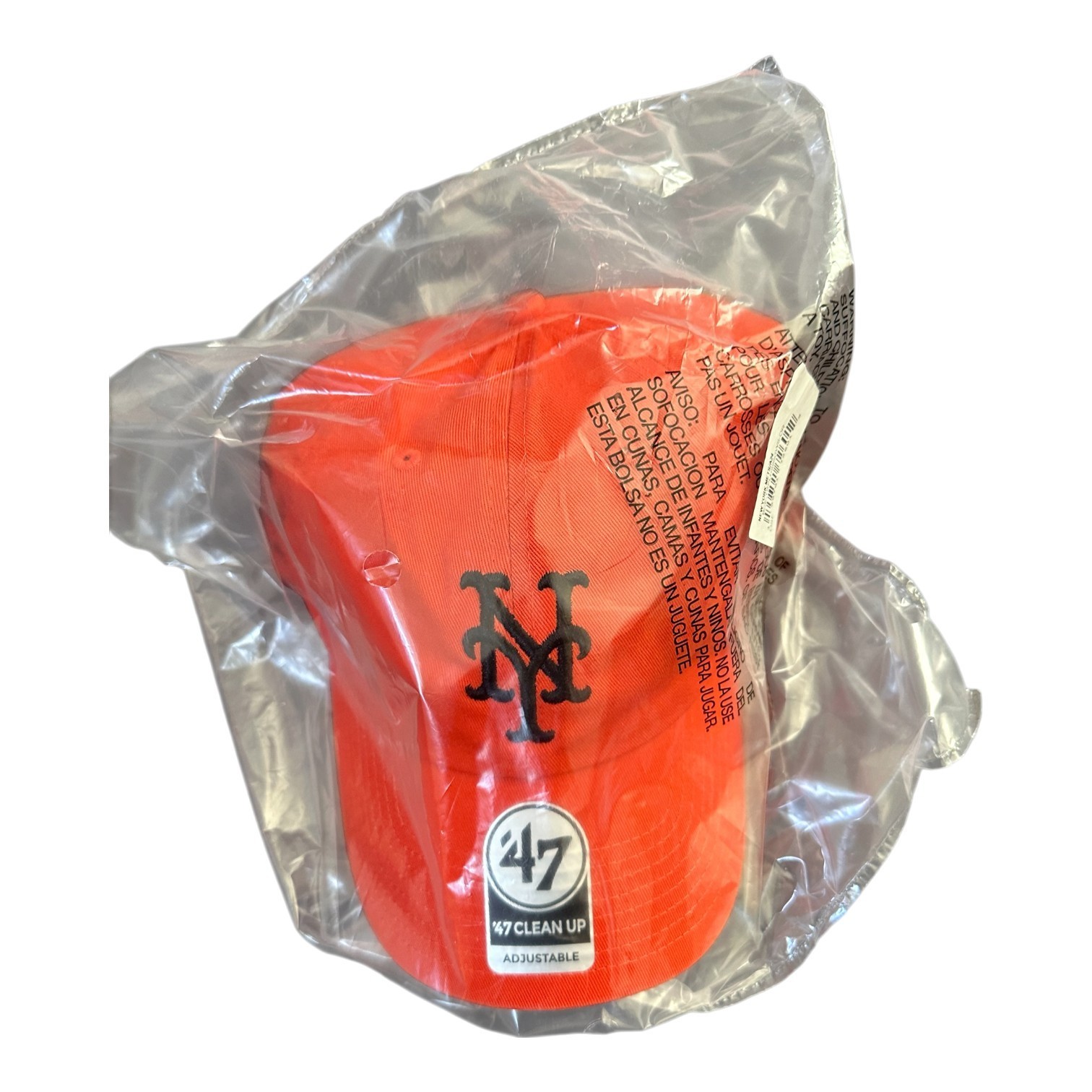 A24 Marty Supreme x ‘47 NY Mets Embroidered Orange Hat Dream Big – NEW IN HAND