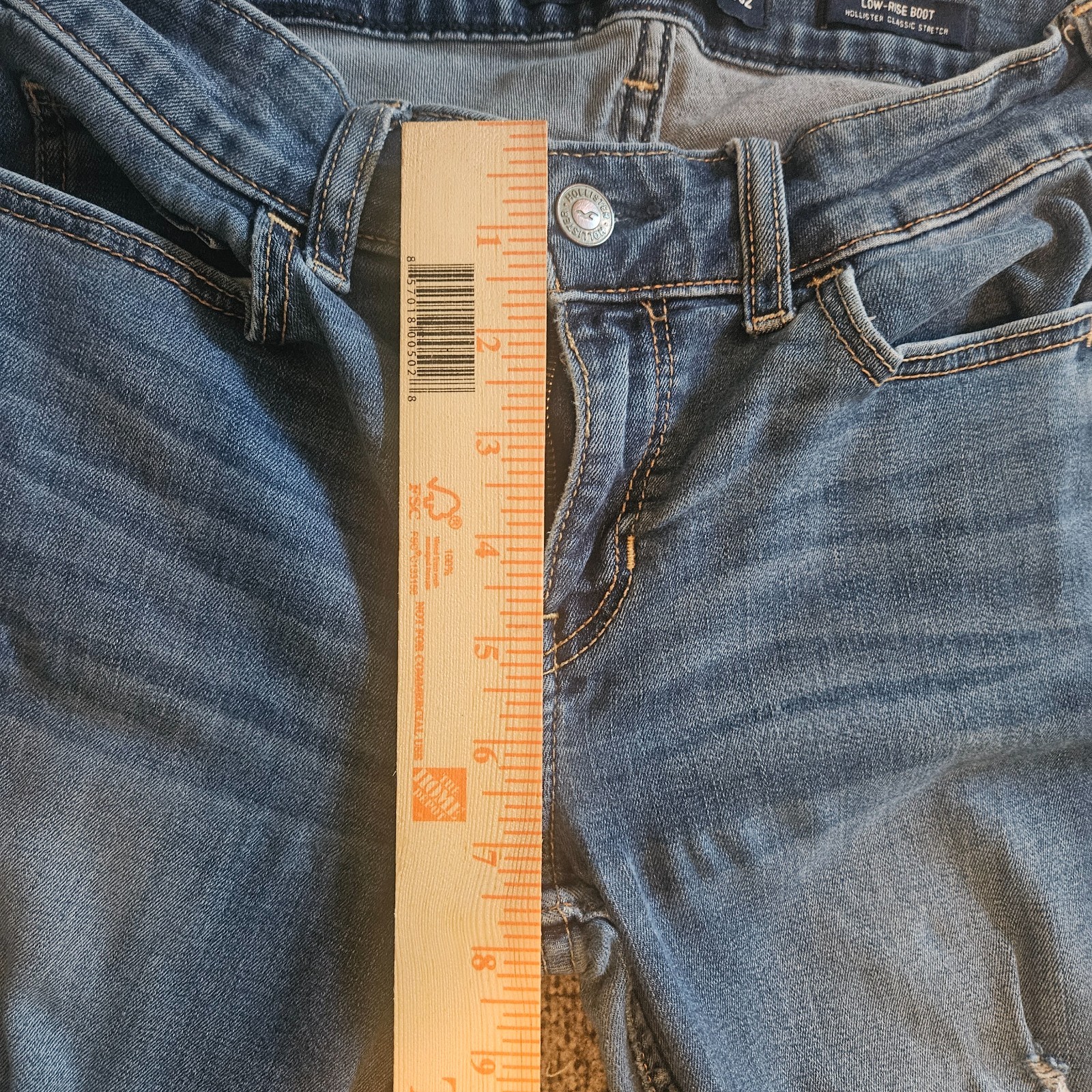 Hollister size 7R boot cut