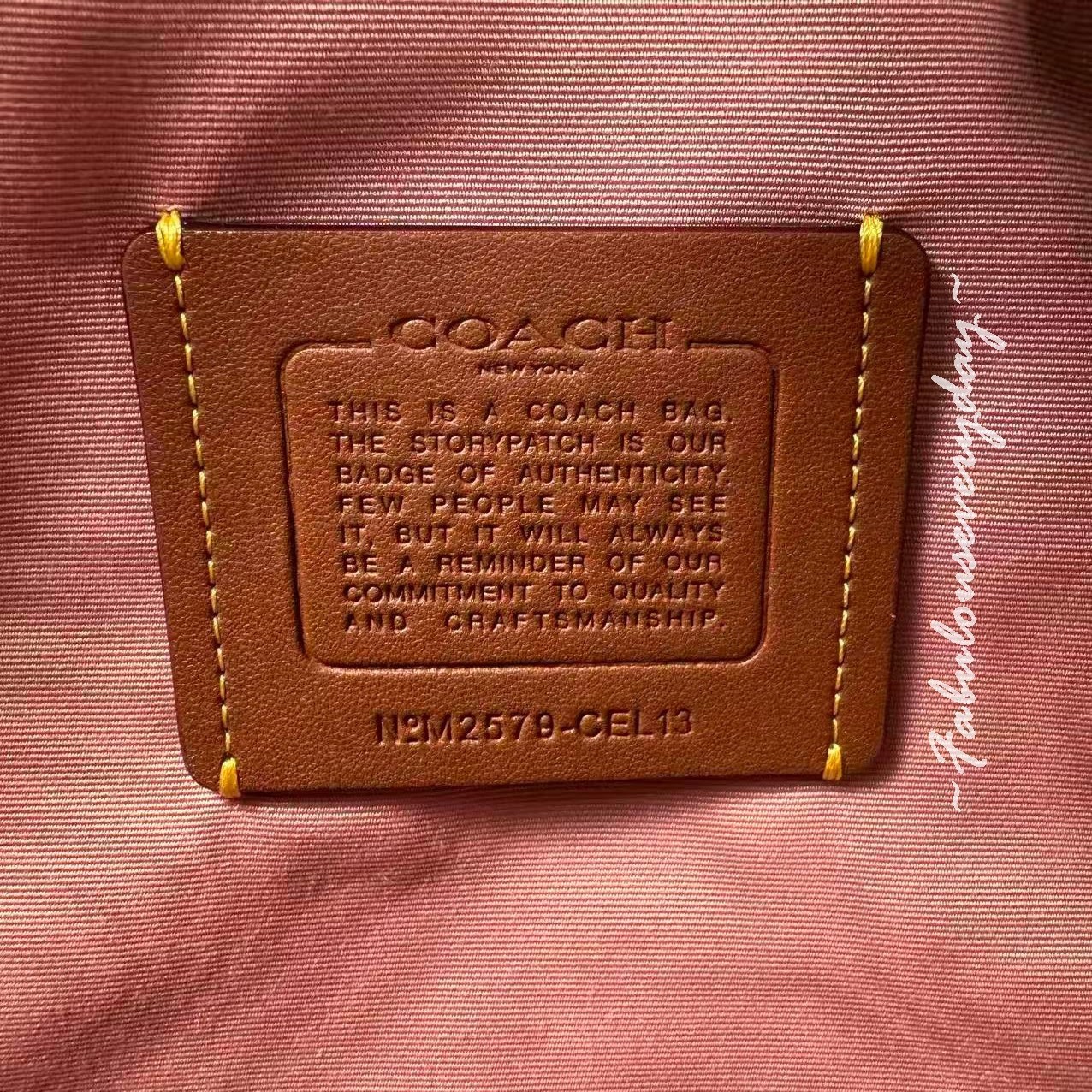Coach Erin Shoulder Bag In Signature Canvas With Charms Powder Pink CEL13