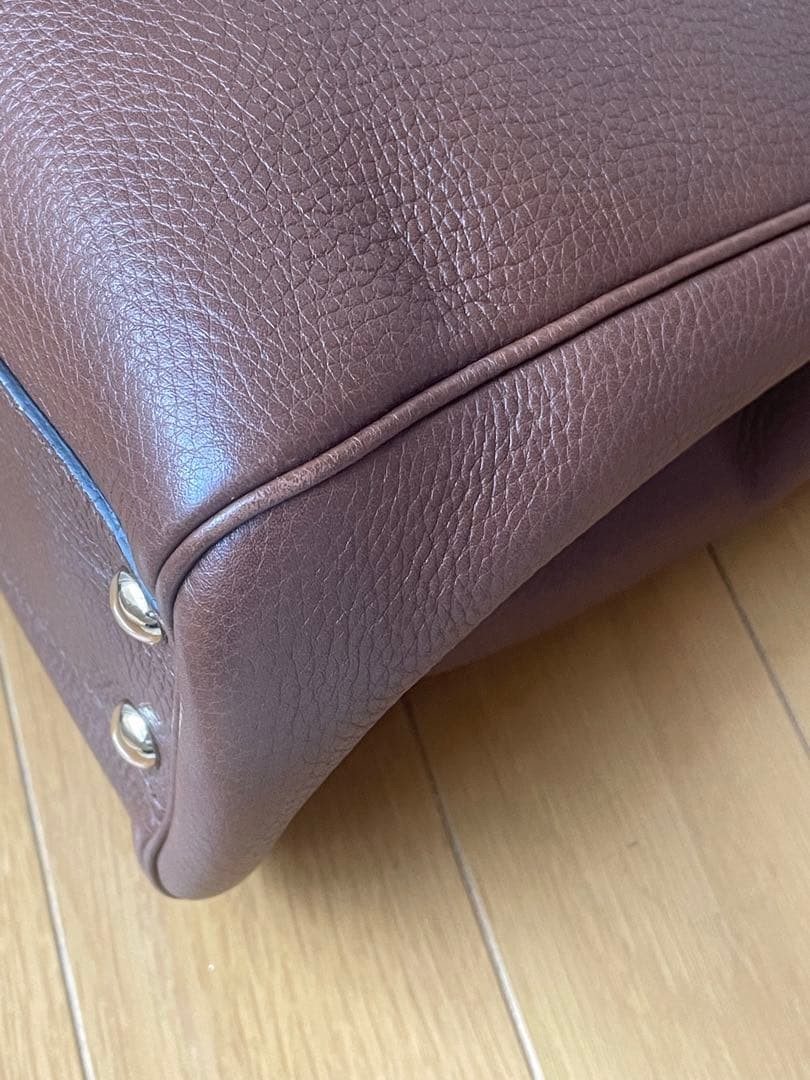 Vintage GUCCI Bamboo 2WAY Bag Gift Present 0611b