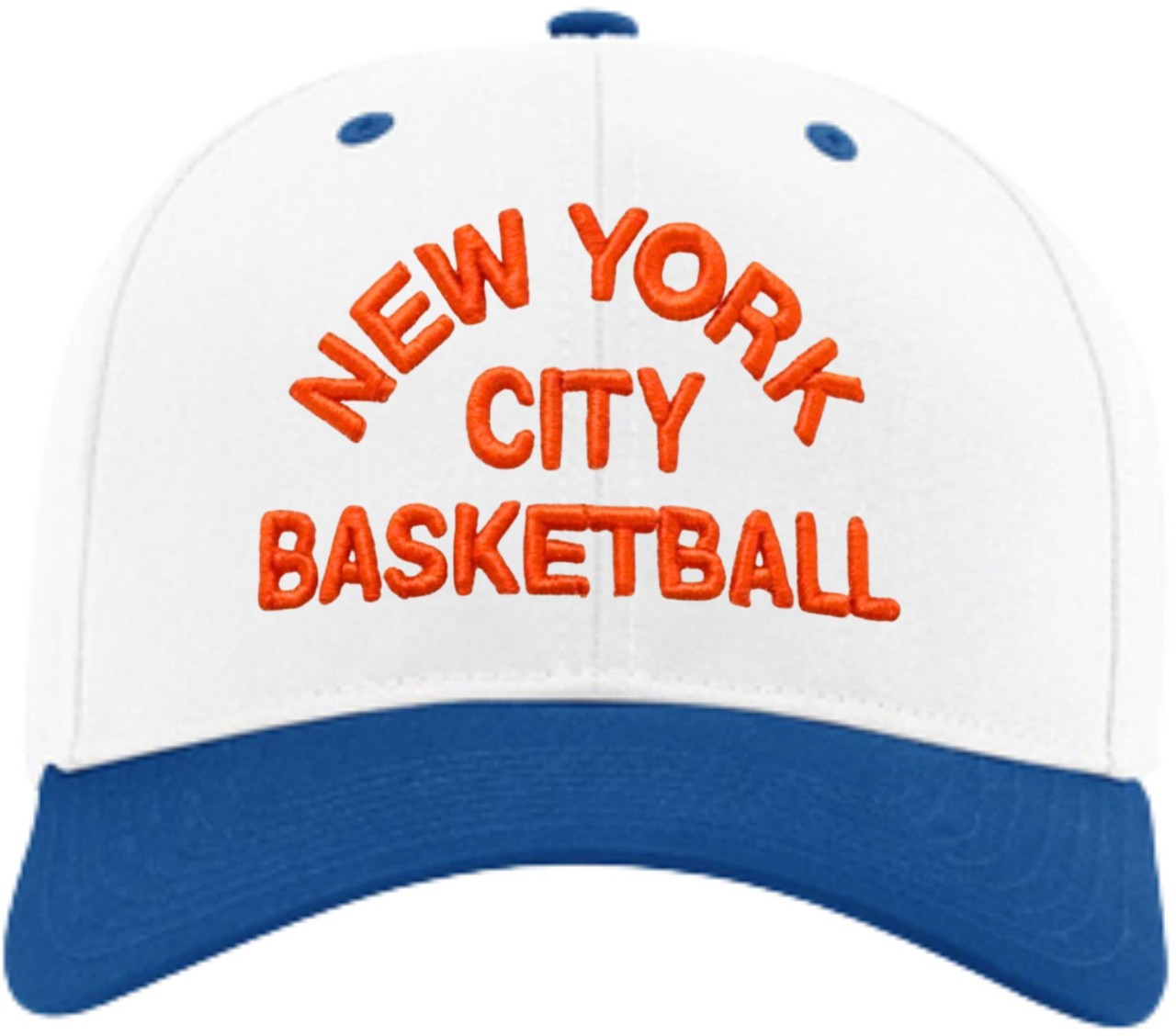 New York City Basketball 3D Puff Embroidered Hat Snapback Baseball Cap, Cap