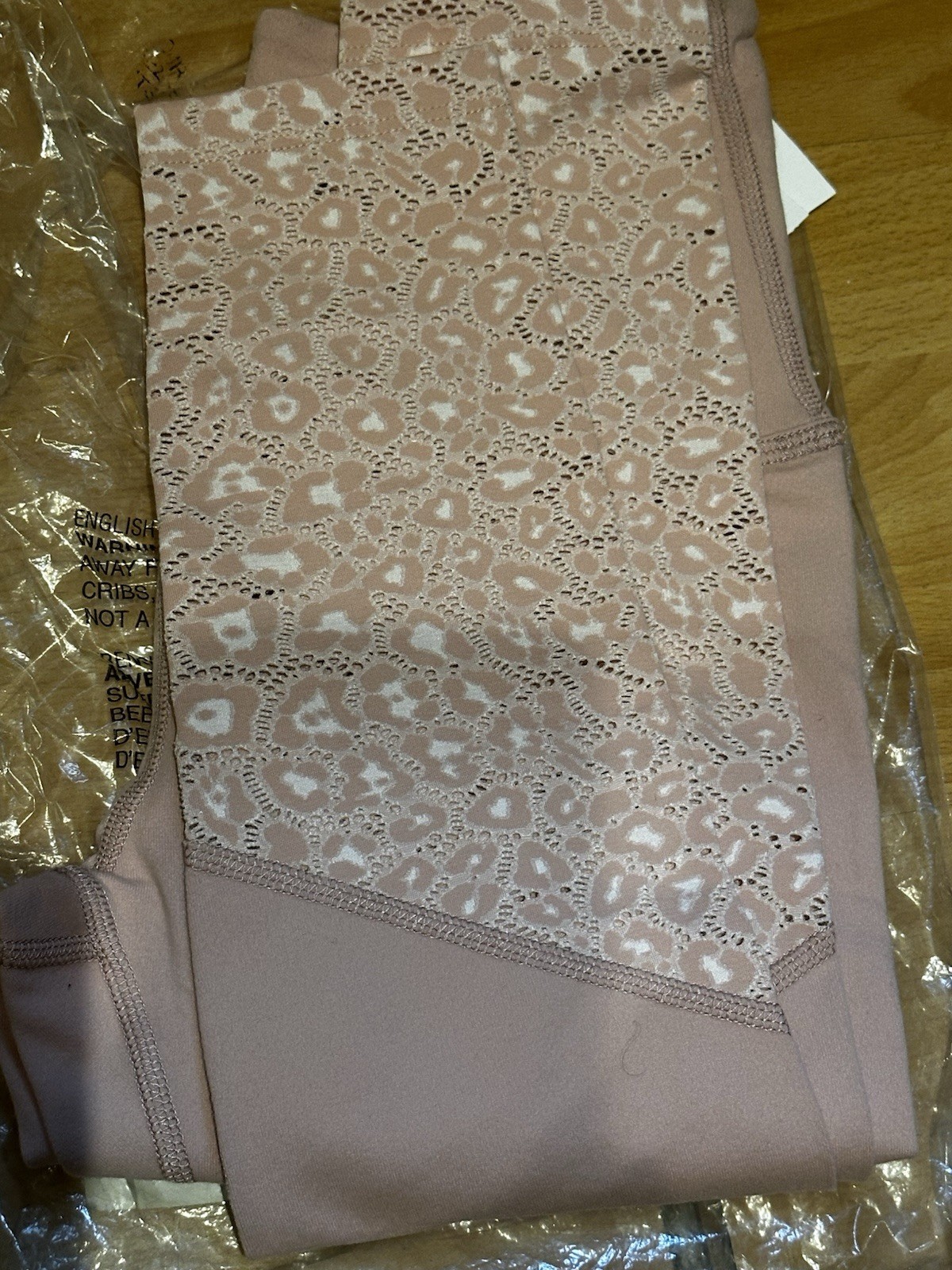 Beyond Yoga SPLA3449 Back Me Up High-Waist 7/8 Legging Tinted Rose Size S – NEW