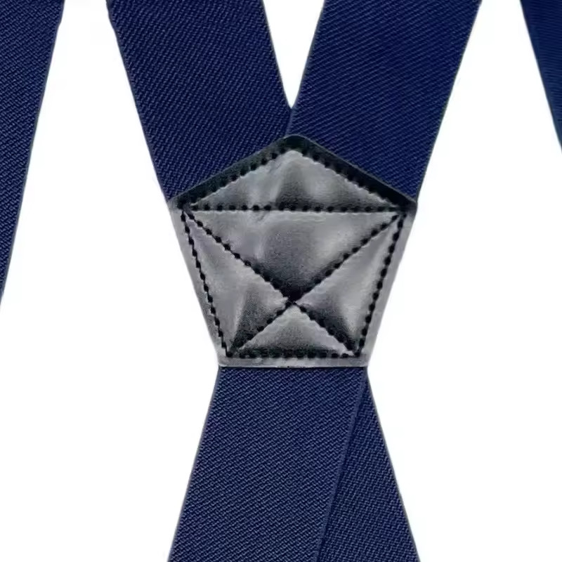 Heavy Duty Elastic Suspenders for Men Trouser Pants Braces Strap Work Belt