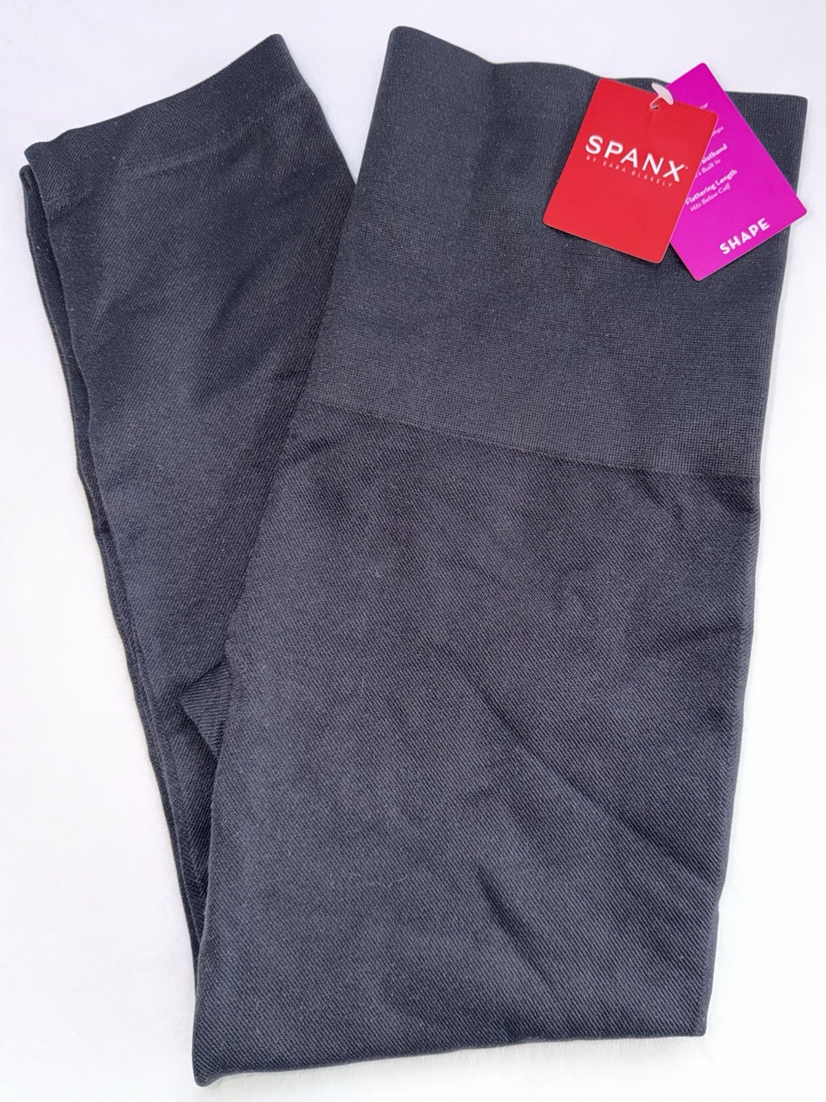 Spanx Lamn Cropped 20099R Shapewear Leggings Very Black XL $68 NWT New