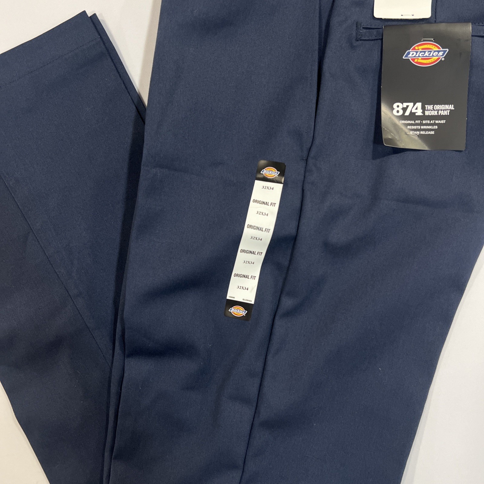 DICKIE’S Men’s 874 Pants Classic Original Fit Work School Uniform Straight Leg