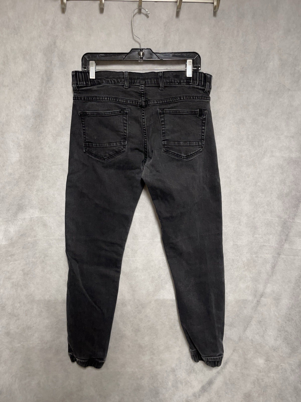 Versace Jeans Men 32×31 Black Jogger 19-69 Abbigliamento Sportivo SRL Moto Denim