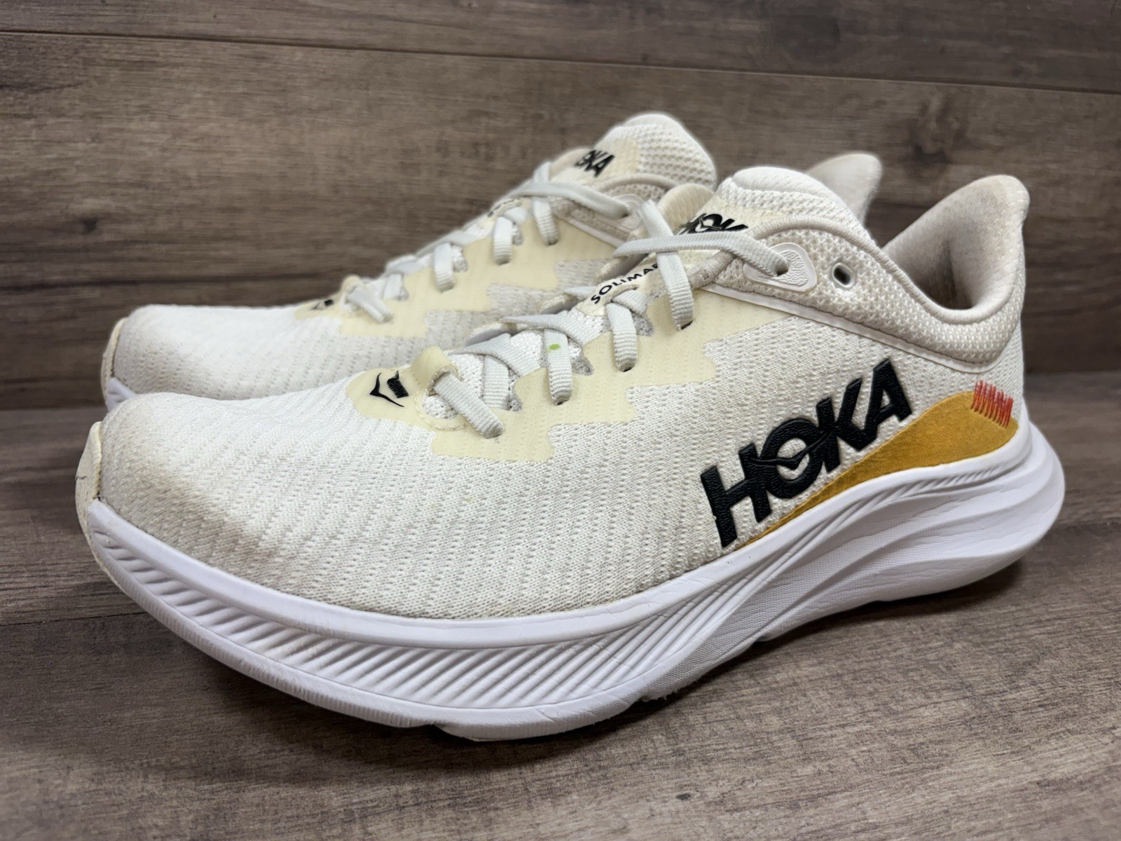 Hoka One One M Solimar 1123074 BDBW Running Shoes Sneakers Mens Size 9.5 D