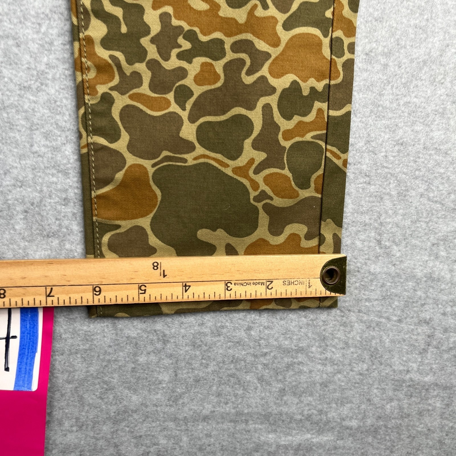 Levis 510 Skinny Womens Jeans 18 Reg Green Camoflauge 29×29